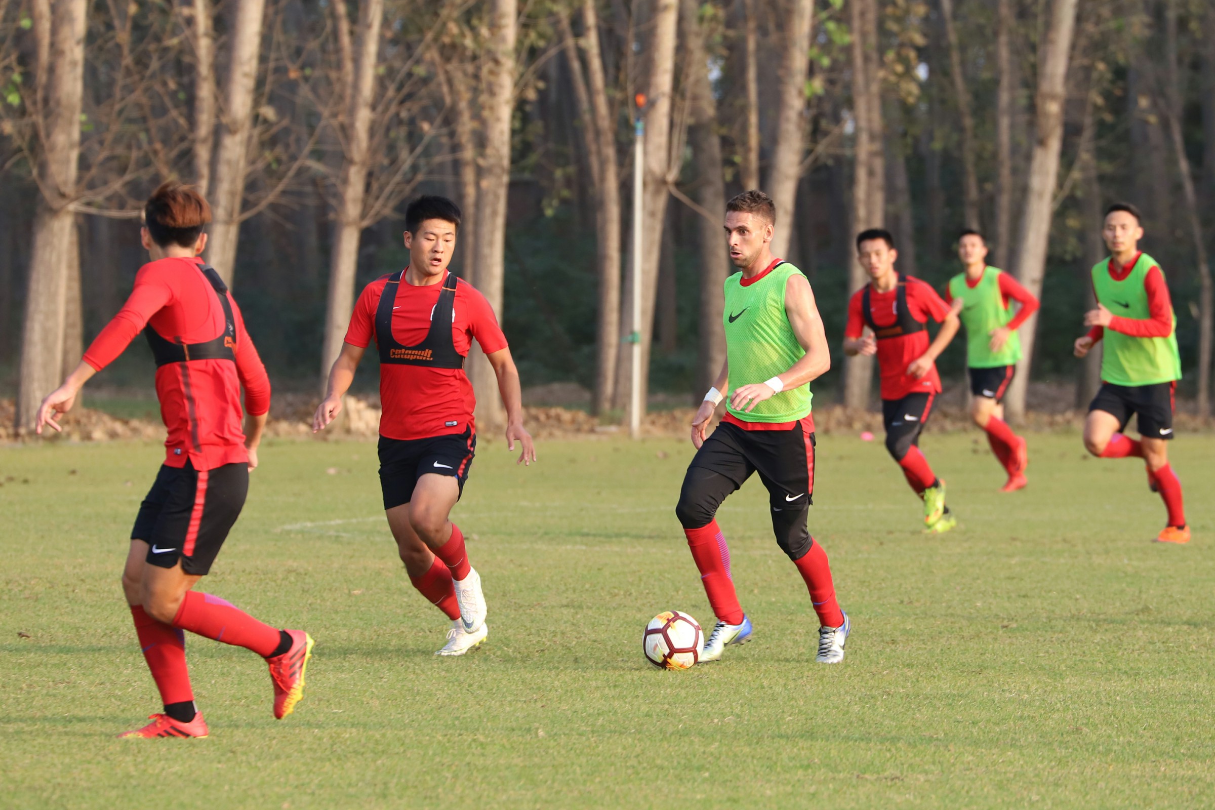 全华班出征，河南建业备战充满信心