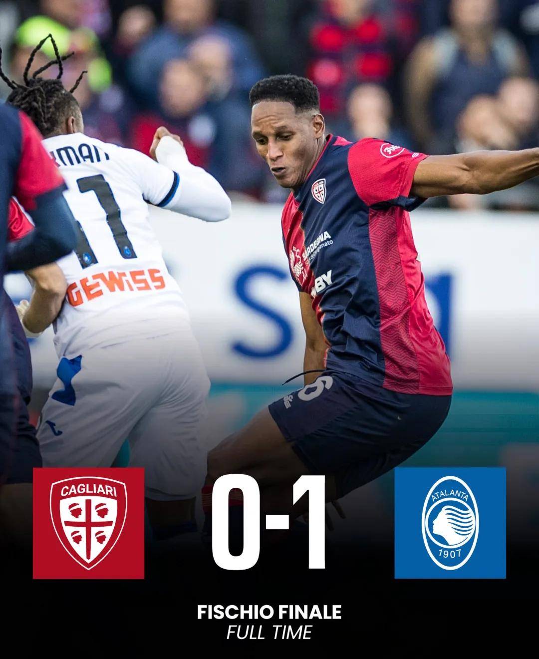 卡利亚里主场大战险胜，赢得重要三分