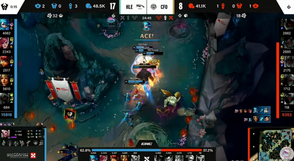 HLE横扫GEN，Zeus操刀奇招英雄翻盘成都决赛之夜2:1（柏林）