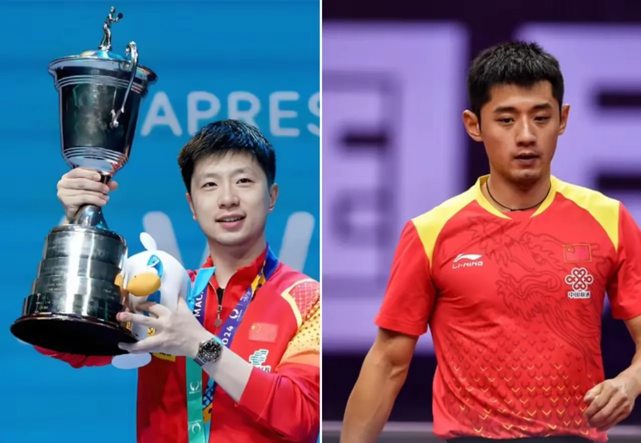 包含奥地利乒乓球队绝地反击韩国乒乓球队，张继科送出助攻的词条